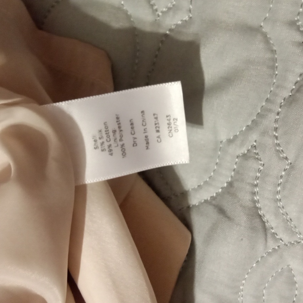Talbots Silk Blend Fitted Skirt - Picture 5 of 5